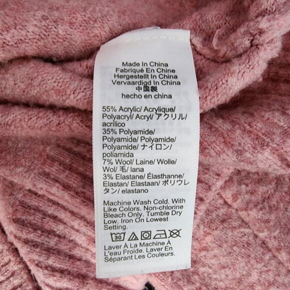 J. Crew Extra-Soft Wool Blend Baby Pink V-Neck Cardigan Sweater | Women's Small - Picture 12 of 12